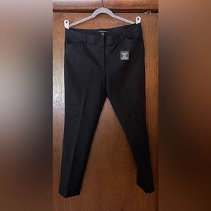 Andrew Marc Size 14 Black/Charcoal Trouser Pants (T3)